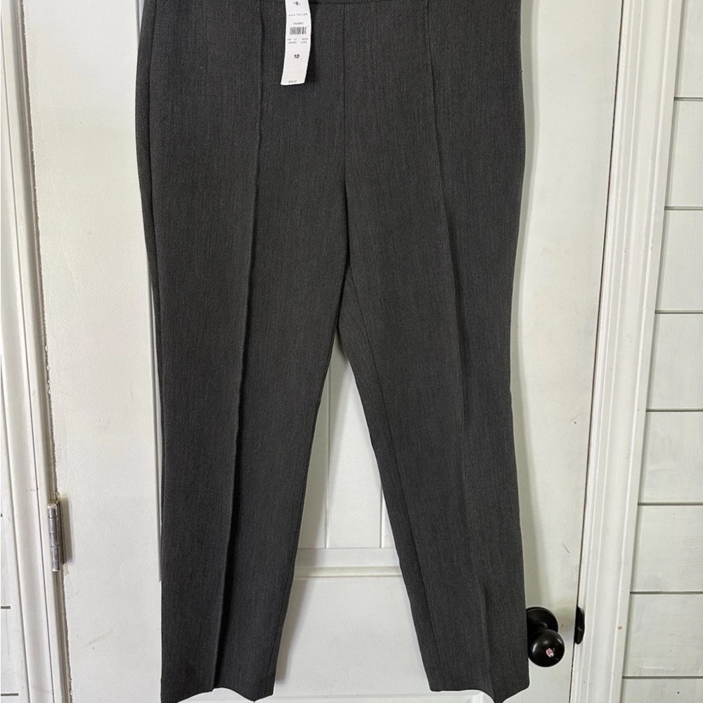 Ann Taylor Charcoal Dress Pants